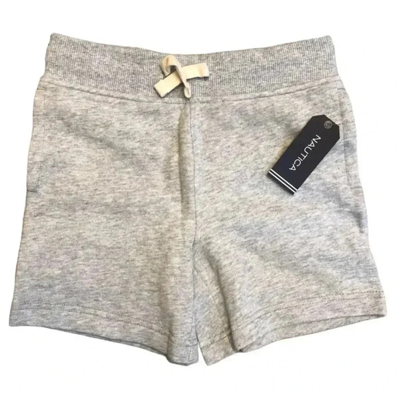 NWT Nautical Grey Sweat Shorts - Picture 1 of 5
